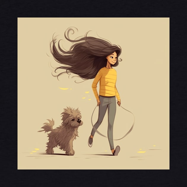 Best Dog Walk by Liana Campbell